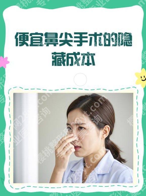 做鼻尖手术一般多少钱?价格大揭秘,从几千到几万差在哪?