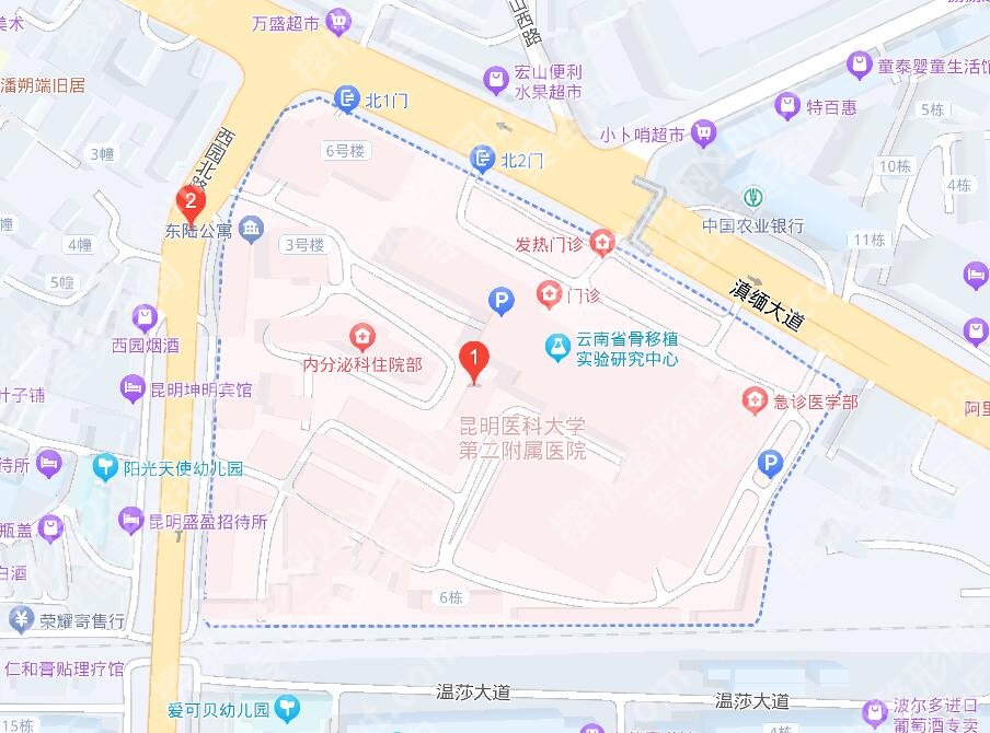 昆医附二院整形科怎么样？医院信息|2024价格表发布！