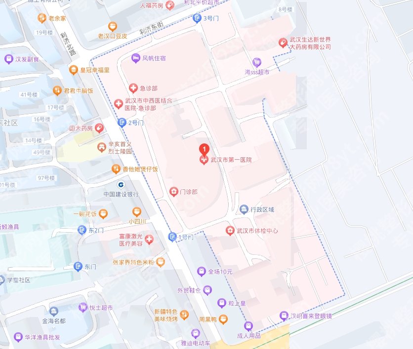 武汉一医院整形科怎么样？医院交通导航及院内案例分享！