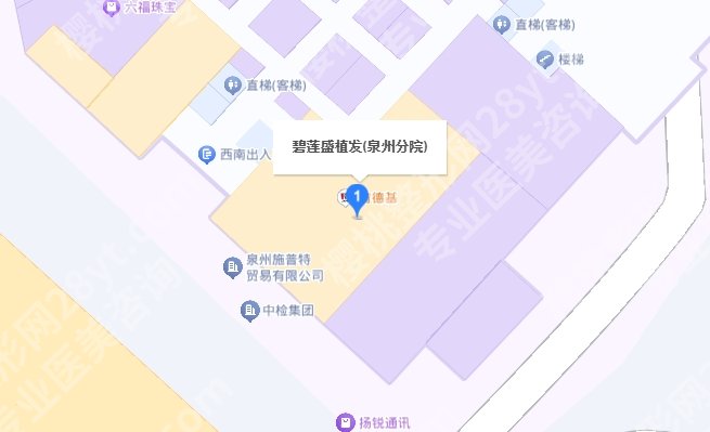 泉州碧莲盛植发医院地址在哪里？医院基本资料及热门项目推荐！