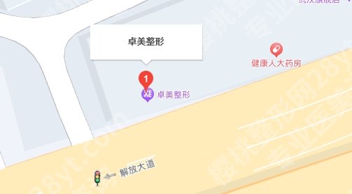 武汉卓美做双眼皮比同济贵吗？医院地理位置交通导航分享！
