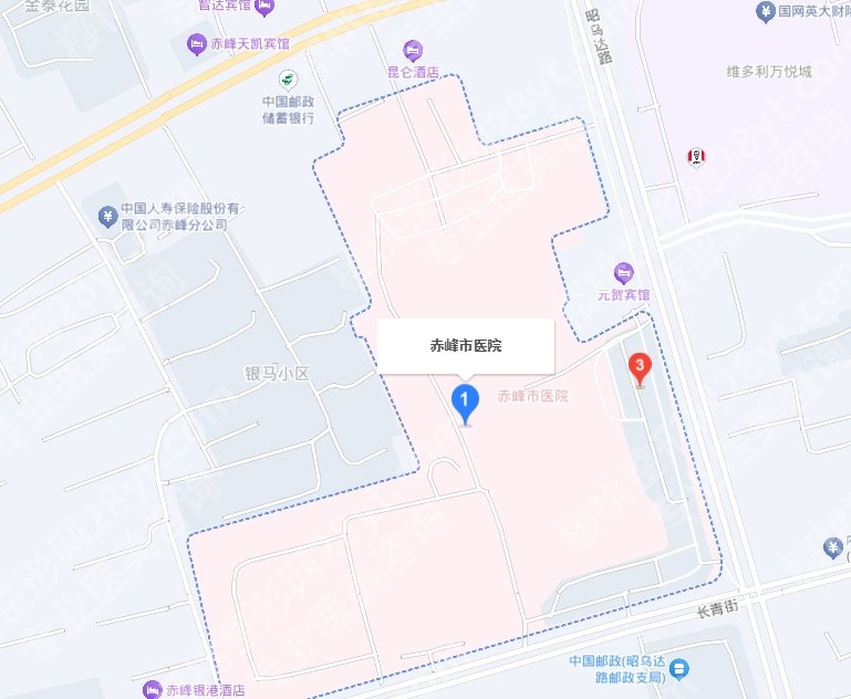 赤峰市医院美容整形科在几楼？好找吗？附地理位置！