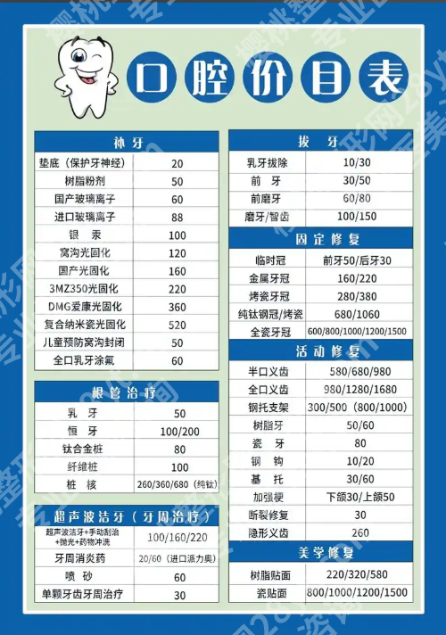 合肥第二人民医院牙科价目表，来看影响合肥二院牙科价格的3个核心因素
