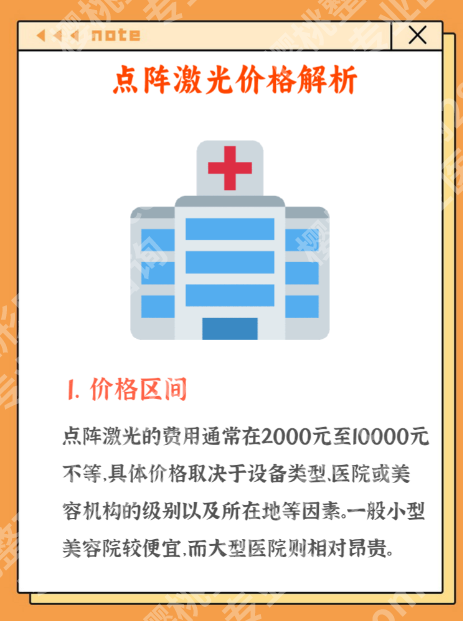 广州三甲医院点阵激光的费用：“价格差异”到底差在哪？