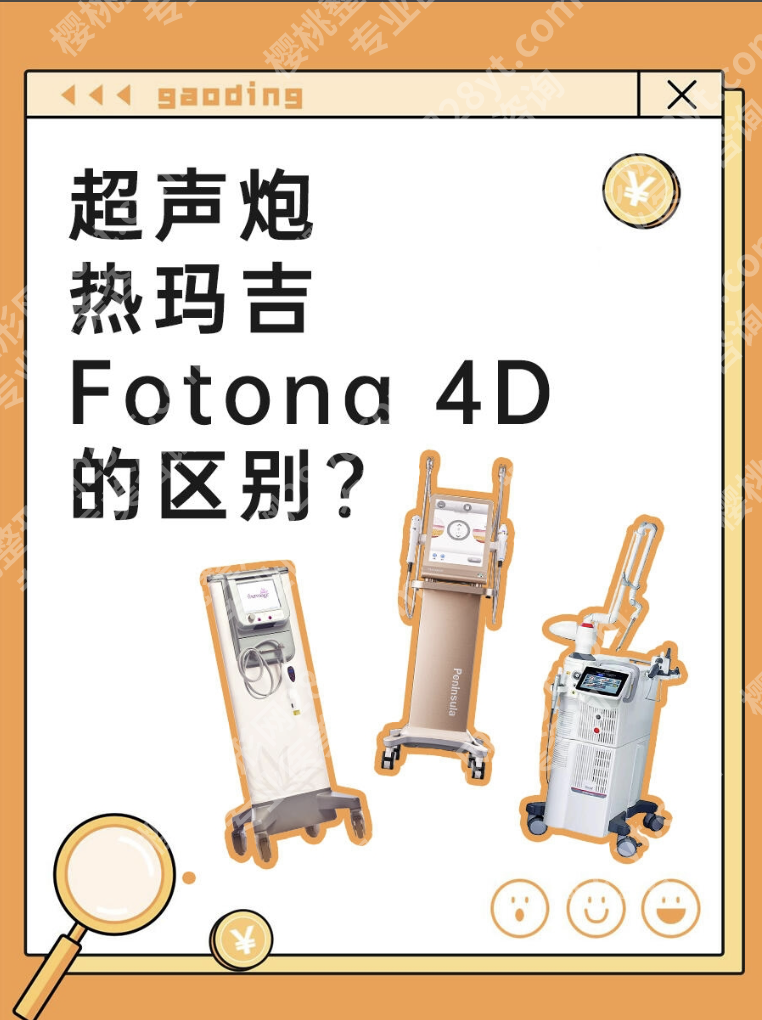 fotona4dpro和超声炮哪个好？效果实测，不同需求的＂抗衰成绩单＂