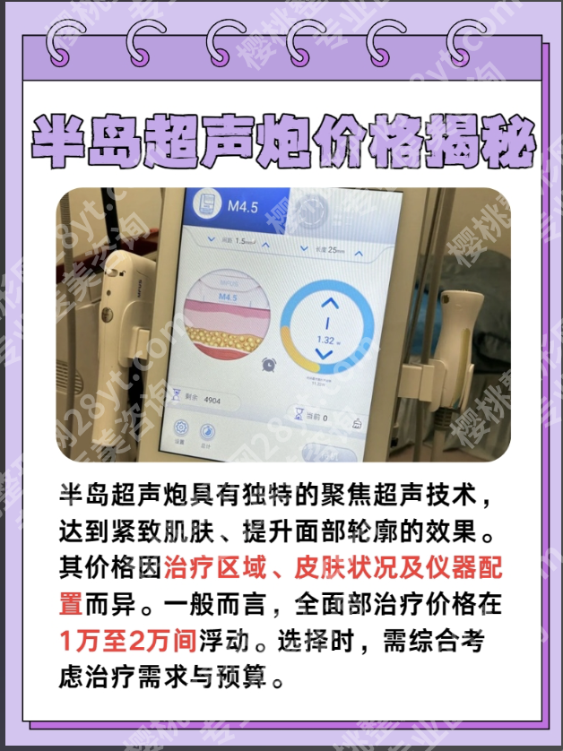超声炮仪器多少钱一台？2025新价目表，正品vs假货差 3 倍