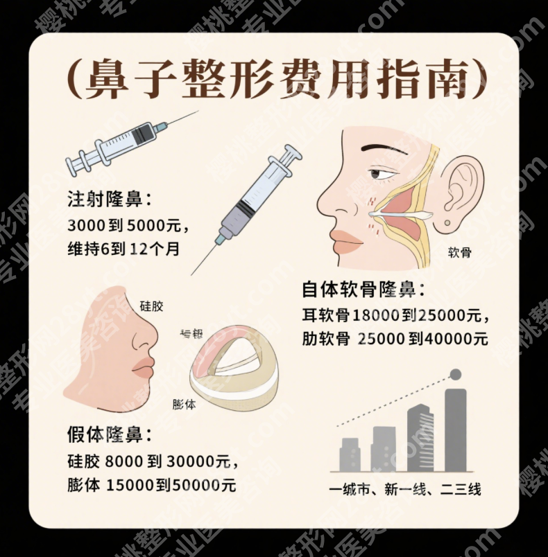 四川大学华西医院隆鼻价格大揭秘！2026新价目表+真实案例
